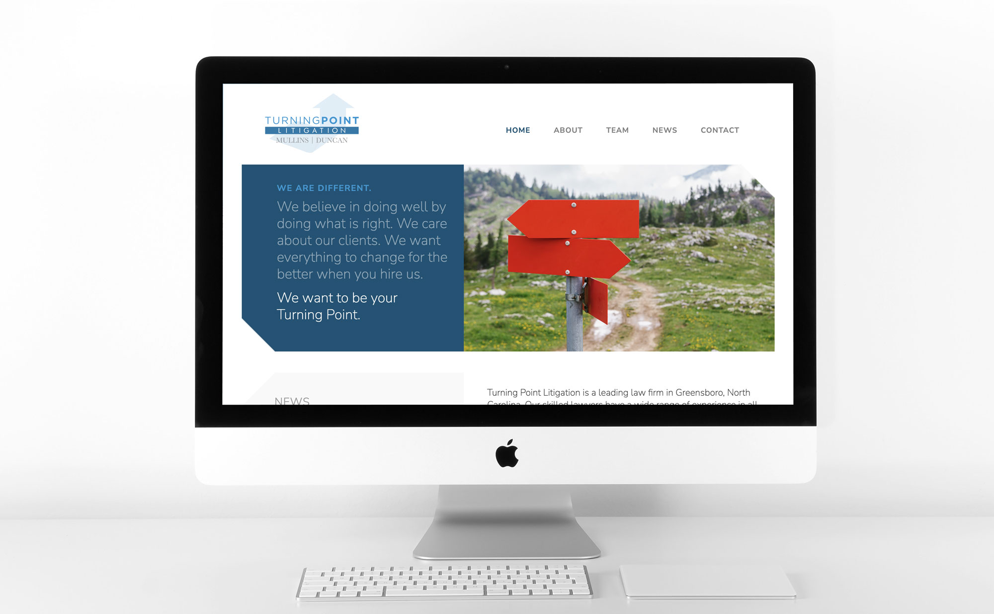 attorney website design