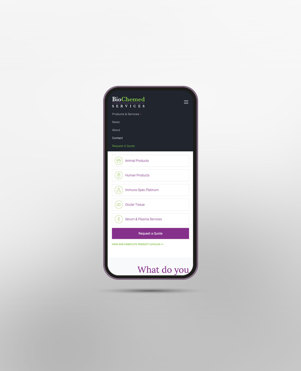 custom wordpress development for science