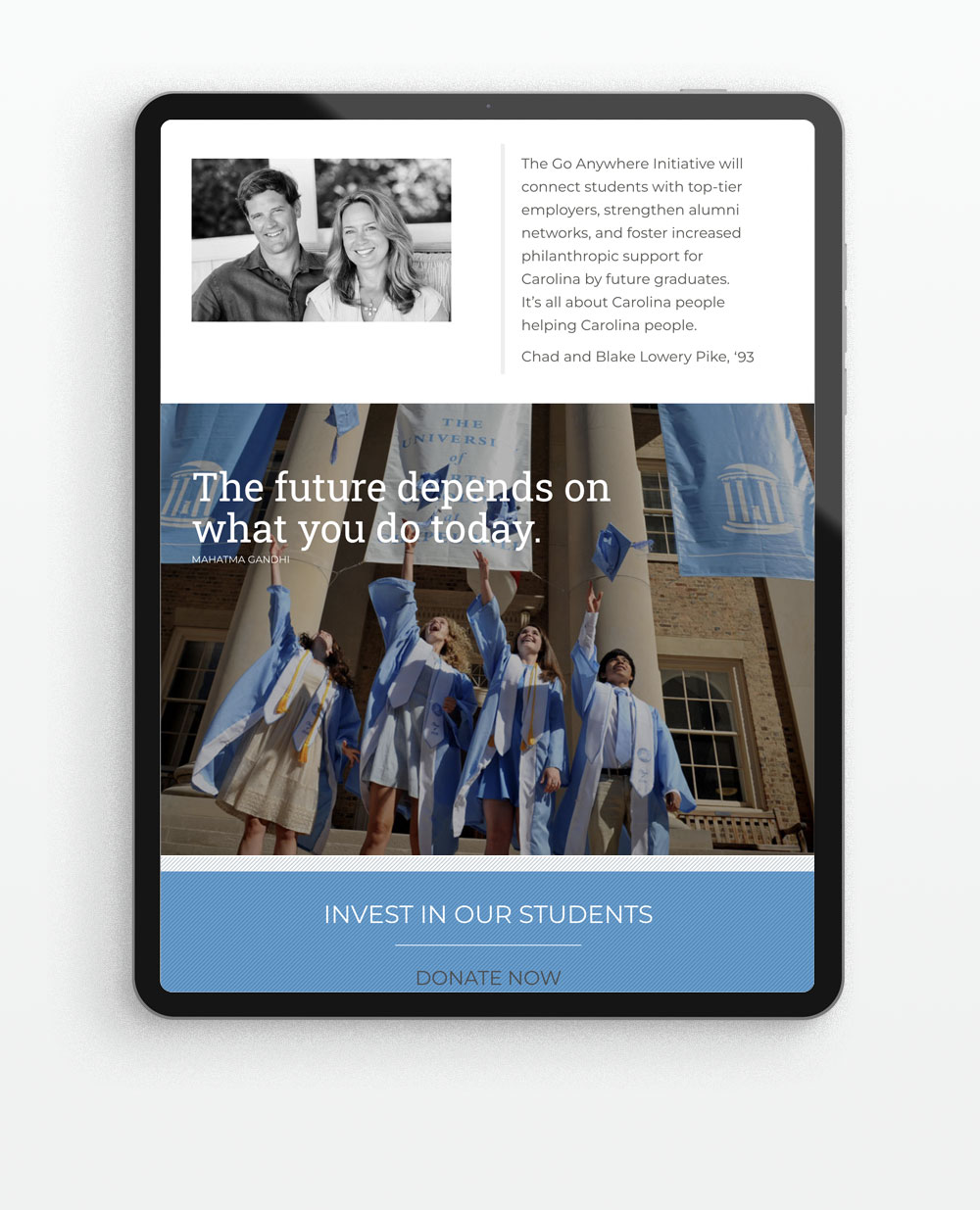 responsive web sites for education