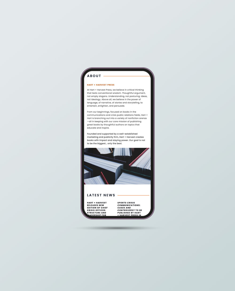 wordpress development for book publishers