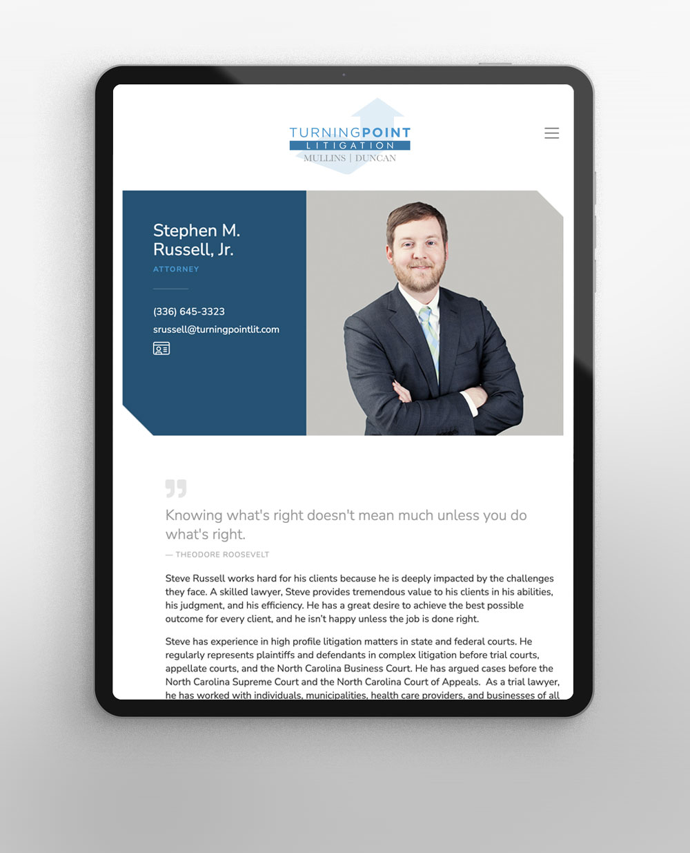 best law firm website design